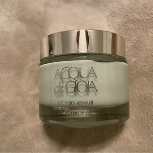 Woman’s Giorgio Armani Acqua Di Gioia Satin Body Cream 6.7fl oz Brand New